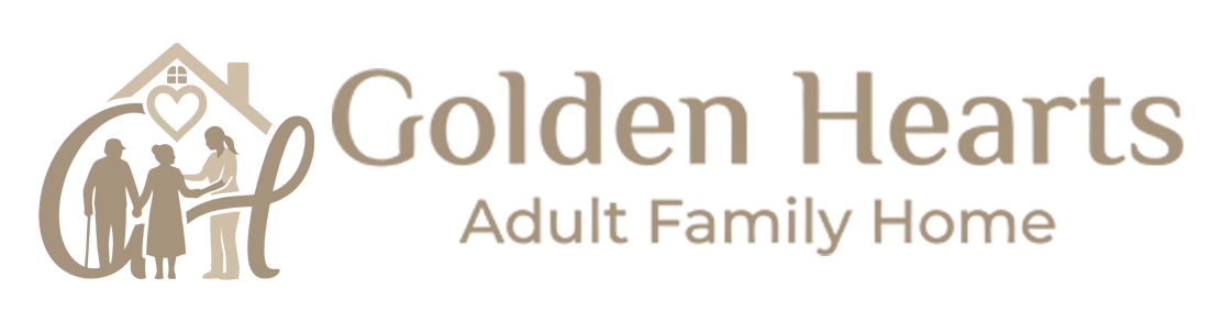 Golden Hearts Adult Family home logo